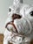 White Vintage Regency Italian Glazed Ceramic Bull Dog For Sale - Image 8 of 9