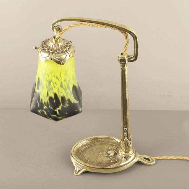 Table Lamp from Charles Ranc, France, 1910s For Sale - Image 3 of 13