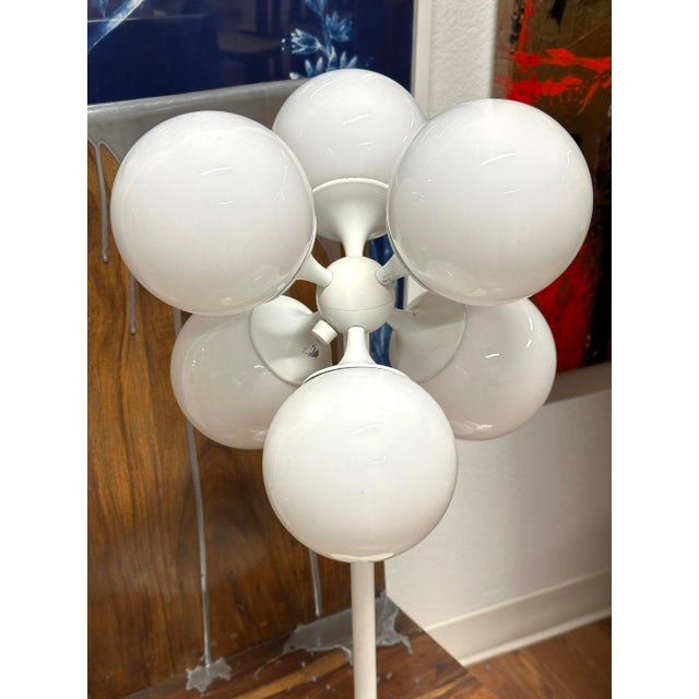 1970s Lightolier Atomic Sputnik Ball Table Lamp For Sale - Image 5 of 12