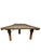 Antique Indian Ox Cart Coffee Table with Hand Forged Iron, 1950s For Sale - Image 9 of 12