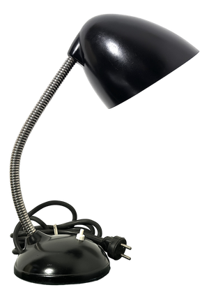 Vintage Cole Desk Lamp by Eric Kirkman for Elektrosvit, 1940s