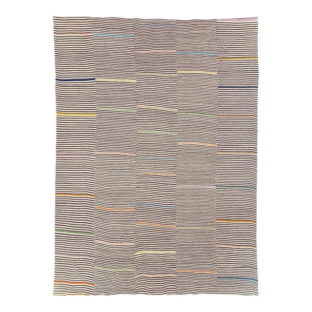 Galerie Shabab Collection Persian Flatweave Kilim Room Size Carpet For Sale