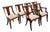 Late 20th Century Stickley Cherry Klismos Regency Style Dining Chairs, Set of 6 With Two Armchairs For Sale