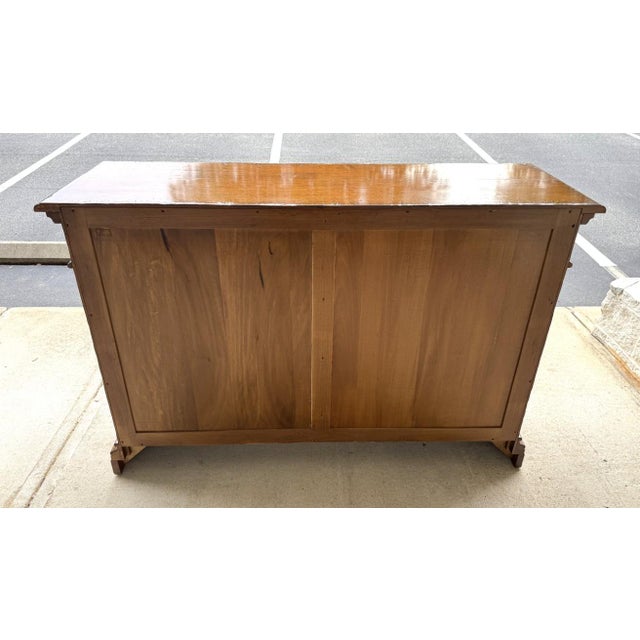 David Michael Tuscan 58" Wide Walnut Wood Sideboard, Attributed For Sale - Image 12 of 16