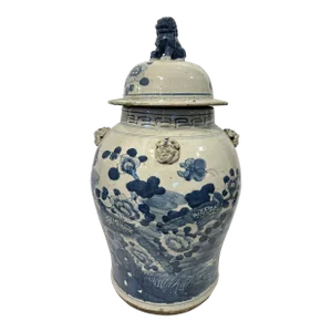 Blue and White Asia Ginger Jar