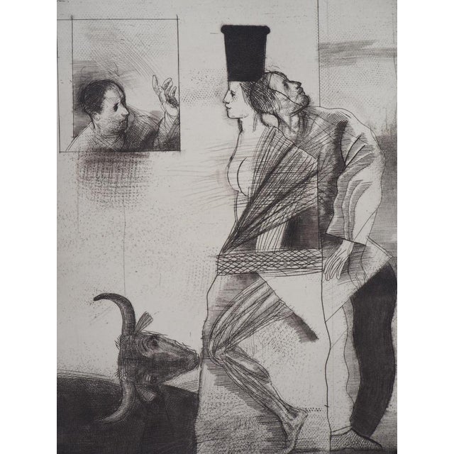 Miguel Condé, Spanish Allegory, Original Engraving For Sale - Image 5 of 9