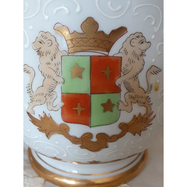 Gold 19th Century Dual Sided Cache Pots, 2 of a Kind-2 Available For Sale - Image 8 of 12