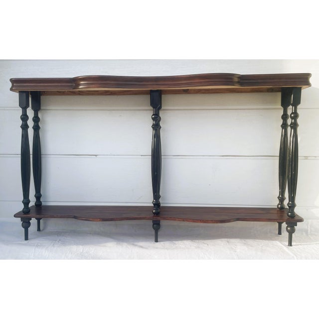 Antique Late 19th Century Console Table in Walnut, Western Europe For Sale - Image 6 of 18