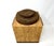 1970s Mid Century MOdern Two-Tone Cork Ice Bucket For Sale - Image 4 of 12