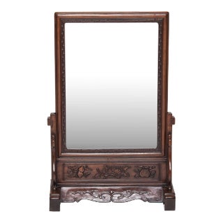 Chinese Table Screen Mirror, c. 1850 For Sale