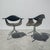 Metal 1950s George Nelson for Herman Miller Swag Leg Daf Chairs - a Pair For Sale - Image 7 of 11
