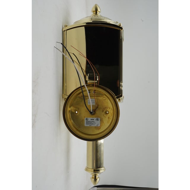 Brass 1990s Baldwin Brass Exterior Lantern Lamps - a Pair For Sale - Image 8 of 13