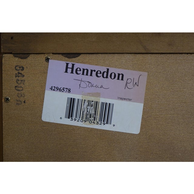Henredon Large Sliding Glass Door Breakfront For Sale - Image 18 of 18