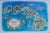 Traditional 1960 Hawaiian Airline Route Map of Hawaii For Sale - Image 3 of 3