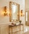 Pair of Vintage Gilt Metal Pineapple Wall Sconces For Sale - Image 9 of 12