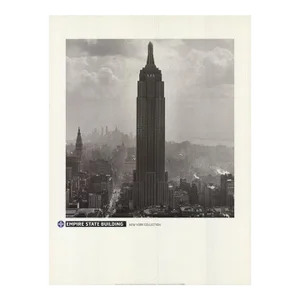 Artist Unknown Empire State Building Lithograph