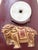 Chinese Antique Chinese Wine Red Lacquer Wood Vase With Bone and Jade Accents. For Sale - Image 3 of 12