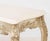 Late 20th Century Italian Rococo Style Silvered Wood Console Table For Sale - Image 5 of 9