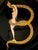 B Plate The Alphabet in Porcelain by Erté After, 1986 For Sale - Image 3 of 5