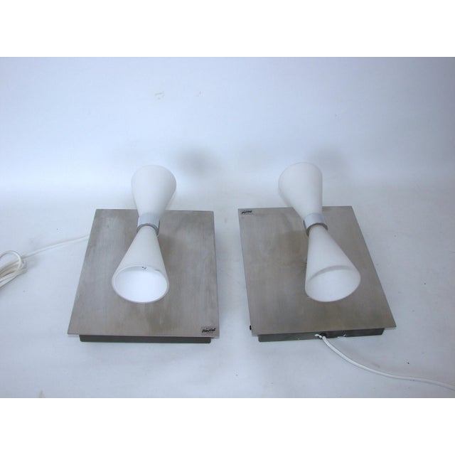 Metal Modern Wall Lamps from Herstal, 2000s, Set of 2 For Sale - Image 7 of 7