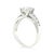 Metal Dcla Platinum Diamond Engagement Ring 2.60ct 6.8g, Size 8.5 For Sale - Image 7 of 9