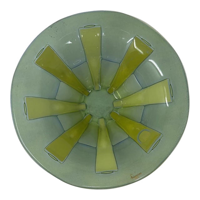 Higgins Art Glass Bowl - Vintage For Sale