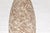 Hand-Crafted Artisan Bottle Shaped Brown and Cream Ceramic Vase with Dripping For Sale - Image 10 of 12