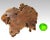 Large Burl Wood Candelabra Table Centerpiece / Candle Holder For Sale - Image 9 of 9