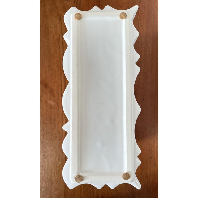 Contemporary Large Columnar Rectangular Vase For Sale In Washington DC - Image 6 of 8