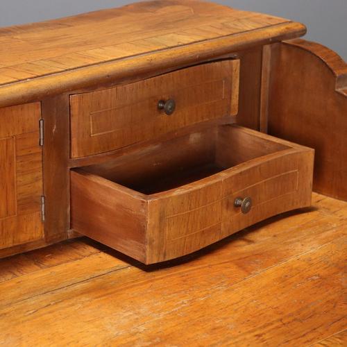 Baroque Style Walnut Writing Desk For Sale - Image 5 of 13