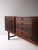 Brown Scandinavian Rosewood Sideboard, 1960s For Sale - Image 8 of 11