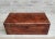 19th C. English Mahogany Campaign Style Portable Lap Desk Writing Box For Sale - Image 9 of 11