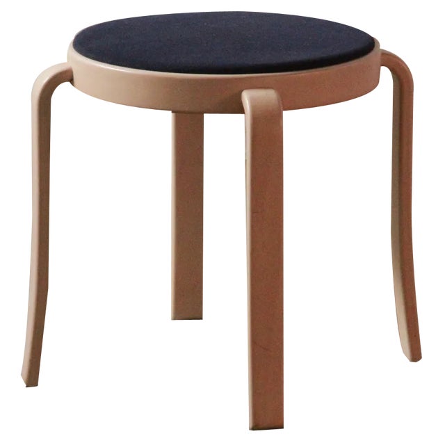Vintage Stool by Rud Thygesen & Johnny Sørensen, 1980s For Sale