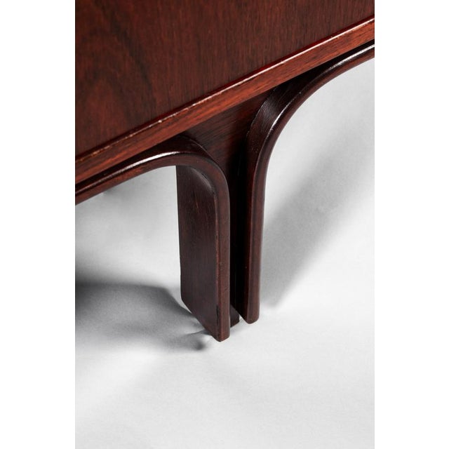 Bernini Rosewood Armoire by Gianfranco Frattini for Bernini, Italy, 1960s For Sale - Image 4 of 13