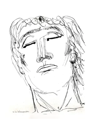 Henry de Waroquier - Portrait - Original Etching 1946