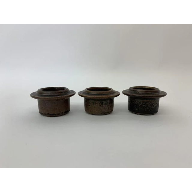 Model Ruska Egg Cups by Ulla Procope for Arabi, Finland, Set of 3 For Sale - Image 5 of 7