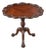 Pair of Chippendale-Style Mahogany Piecrust Tilt-Top Pedestal Tables For Sale