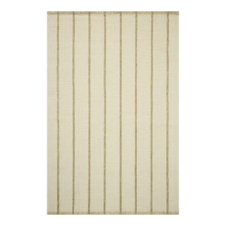 Amber Lewis x Loloi Harlan Ivory / Sage 9'-6" x 13'-6" Area Rug For Sale