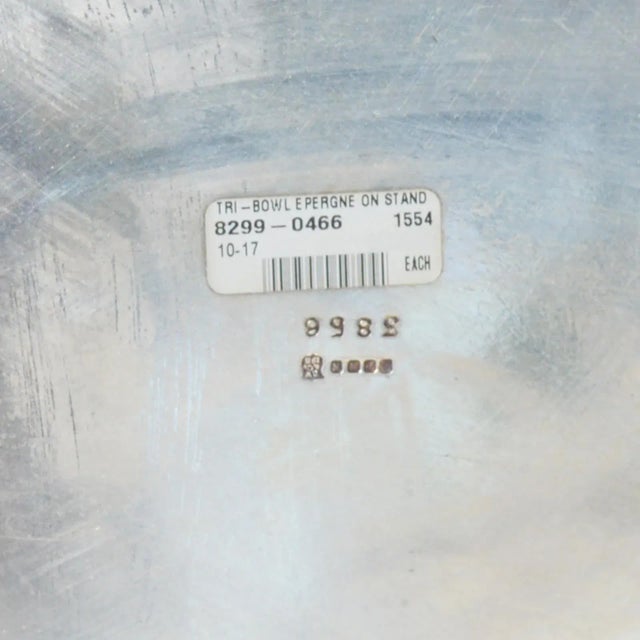 Gray Silver Center Table Set, Late 19th Century For Sale - Image 8 of 9