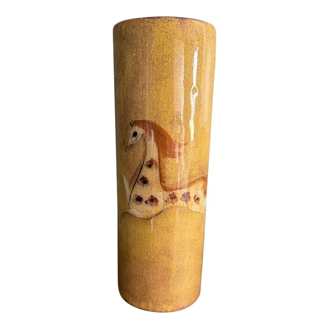 Pillin Art Pottery Vase California American For Sale