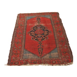Antique Tribal Rug 8 x 5.4 For Sale