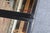 Wood Vintage Three Panel Ebonized Shutter Form Mirrored Room Divider or Screen For Sale - Image 7 of 18