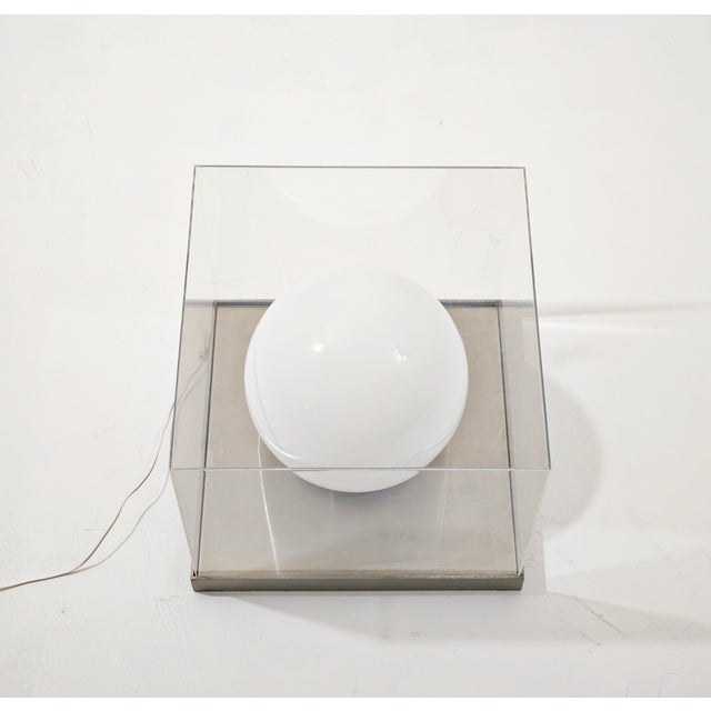 Table Lamp in Glass, Acrylic Glass and Metal, Italy, 1970 For Sale - Image 15 of 18