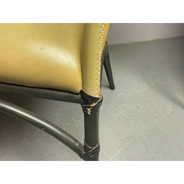 Mid-Century Modern Leather Dining Chairs by Antonio Budji Layug, Philippines, 1970s, Set of 2 For Sale - Image 18 of 18
