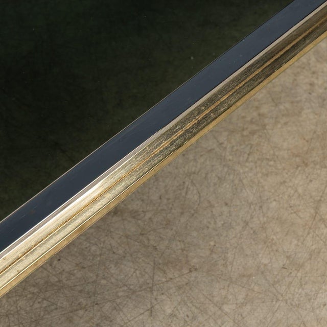 Brass, Chrome and Glass Coffee Table from Belgo Chrom, Belgium, 1970s For Sale - Image 11 of 13