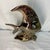Mid-Century Modern Vintage Mid-Century Modern Metallic Gold Ceramic Angelfish Sculpture For Sale - Image 3 of 5