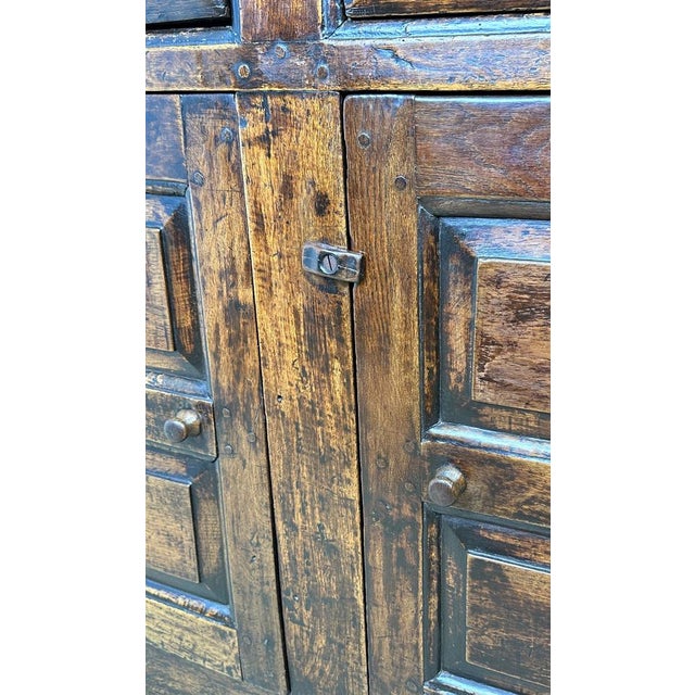 Oak Dresser Cupboard, 1710s For Sale - Image 10 of 13