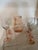 Late 20th Century Pink Pitcher and 6 Pink Wine Glasses For Sale - Image 5 of 6