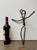 Late 20th Century Hand-Forged Folk Art Crucifix Wire Figure With Barbed Wire Crown For Sale - Image 11 of 11