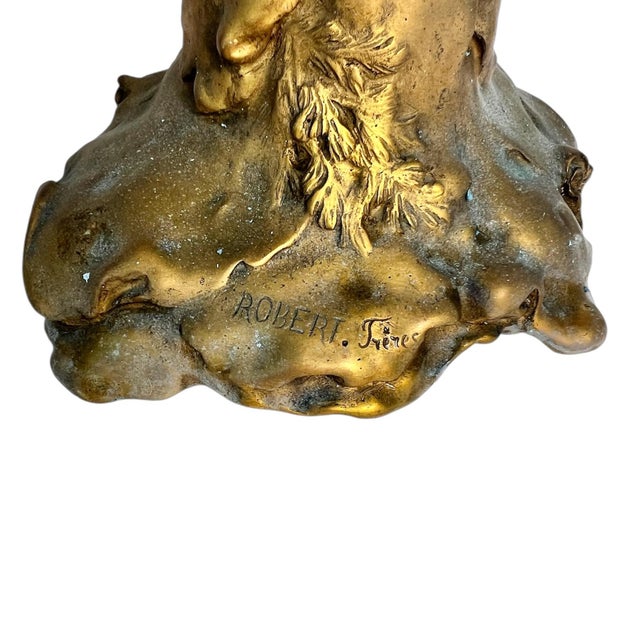 Art Nouveau Bronze Art Nouveau Vase by Robert Fr√©res, Circa 1900 For Sale - Image 3 of 10